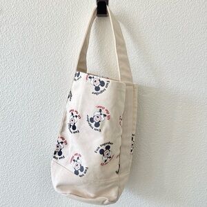 New! Mickey canvas tote bag
